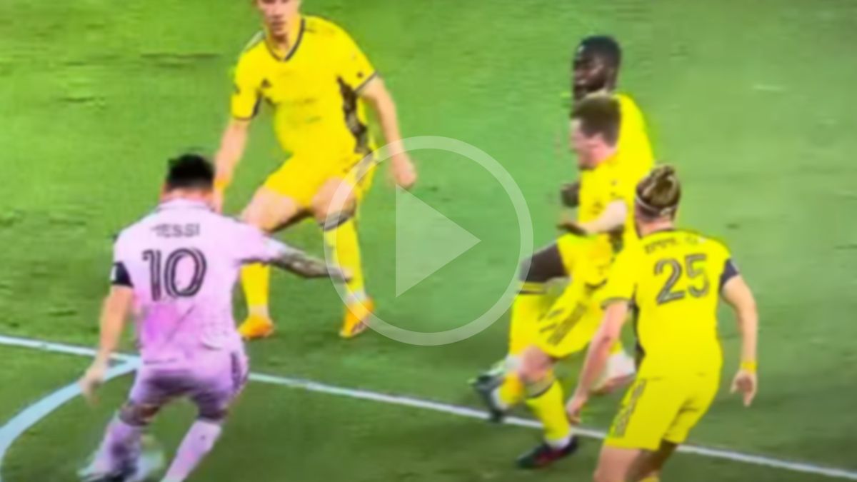 El golazo de Lionel Messi en la final de la Leagues Cup