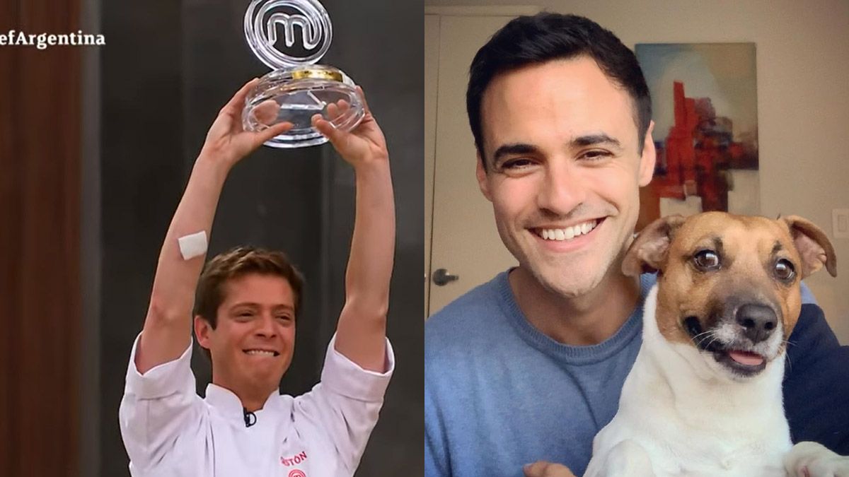 Gastón Dalmau ganador de MasterChef Celebrity 2: le dedicó el triunfo de a su amor