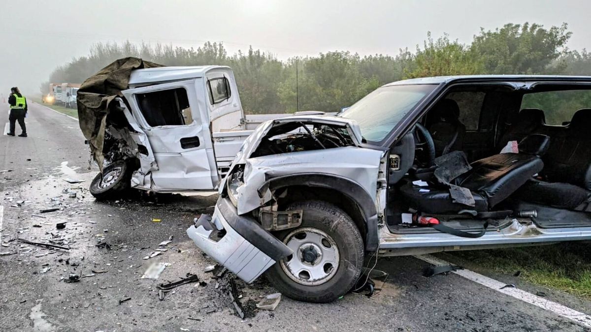 El accidente se produjo en la Ruta Provincial 14