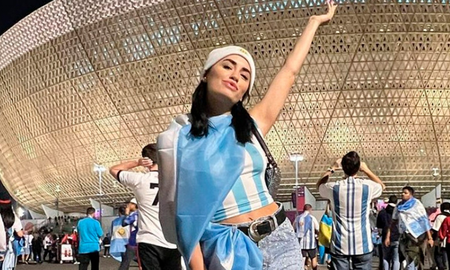 El mensaje con el que Lali Espósito se burló del arbitro que dirigió el partido de Argentina contra Paises Bajos El mensaje con el que Lali Espósito se burló del arbitro que dirigió el partido de Argentina contra Paises Bajos