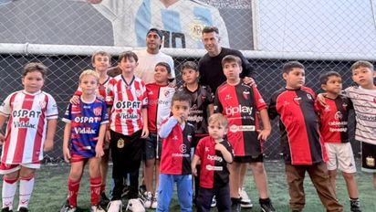 Tarragona y Lértora, juntos por una causa solidaria en Santa Fe: fútbol, chicos y ayuda para un comedor