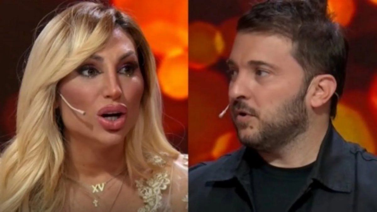 Vicky Xipolitakis cruzó a Diego Brancatelli en Podemos Hablar y la red explotó
