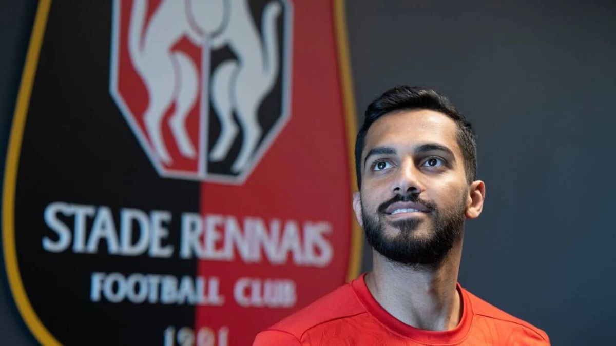Mousa Al - Tamari, una de las figuras de Jordania. Juega como delantero en el Stade Rennes de la Ligue 1 de Francia. Marcó 7 goles en la clasificación AFC para su Selección.