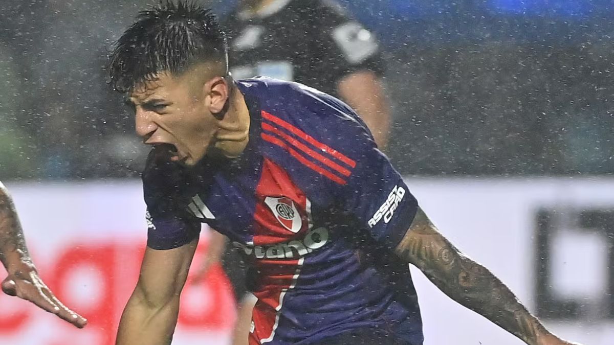 Thiago Almada, el autor del gol del triunfo del Millonario ante Atlético Tucumán. Thiago Almada, el autor del gol del triunfo del Millonario ante Atlético Tucumán.