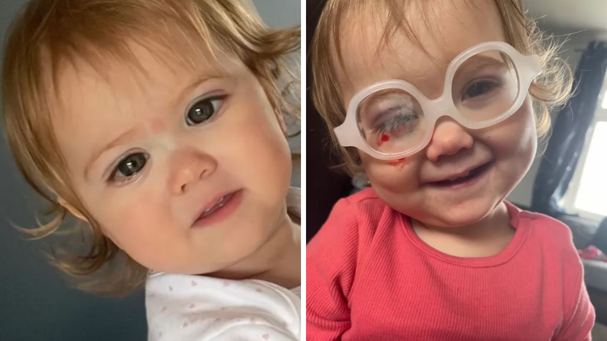 La bebé sufre una rara enfermedad.&nbsp;