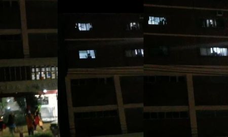 Logró grabar a pacientes del Sanatorio Santiago gritando, pidiendo auxilio y golpeando ventanas Logró grabar a pacientes del Sanatorio Santiago gritando, pidiendo auxilio y golpeando ventanas