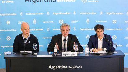 El presidente anunci&oacute; la extensi&oacute;n de la cuarentena.&nbsp;