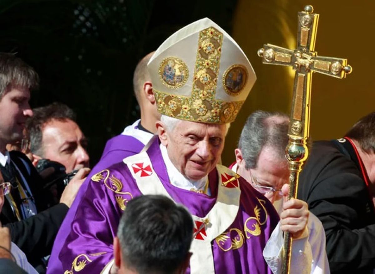 Benedicto XVI en su visita a Cuba