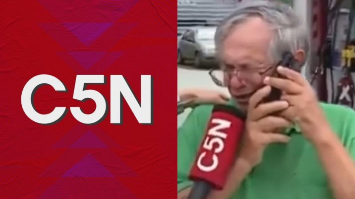 Acusan a C5N de armar un móvil actuado para hablar mal de Javier Milei