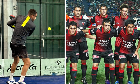 Un ex futbolista de Colón participó del Nacional de pádel en Córdoba Un ex futbolista de Colón participó del Nacional de pádel en Córdoba