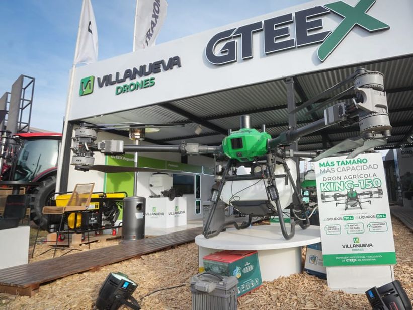 GTEEX lanzó el drone agrícola más grande de América Latina: ¿instala una planta en Argentina? GTEEX lanzó el drone agrícola más grande de América Latina: ¿instala una planta en Argentina?