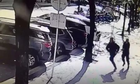 Una cámara de seguridad captó imágenes del intento de robo de la camioneta de Horacio Rosatti. Una cámara de seguridad captó imágenes del intento de robo de la camioneta de Horacio Rosatti.