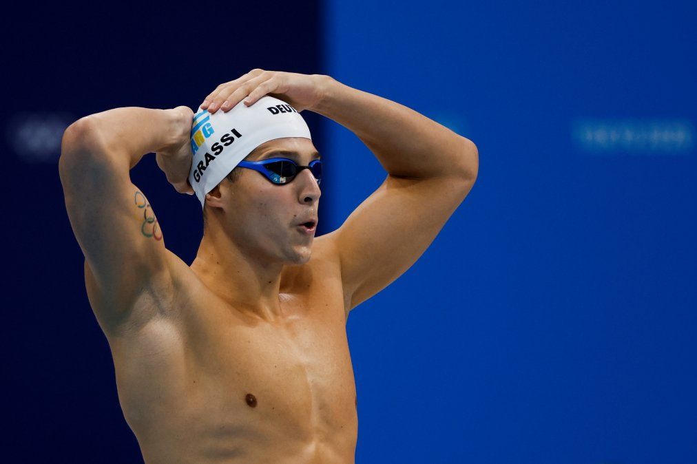 Santiago Grassi se despidió de los Juegos Olímpicos de Tokio luego de no poder clasificar a semifinales de 50 metros libres en natación.