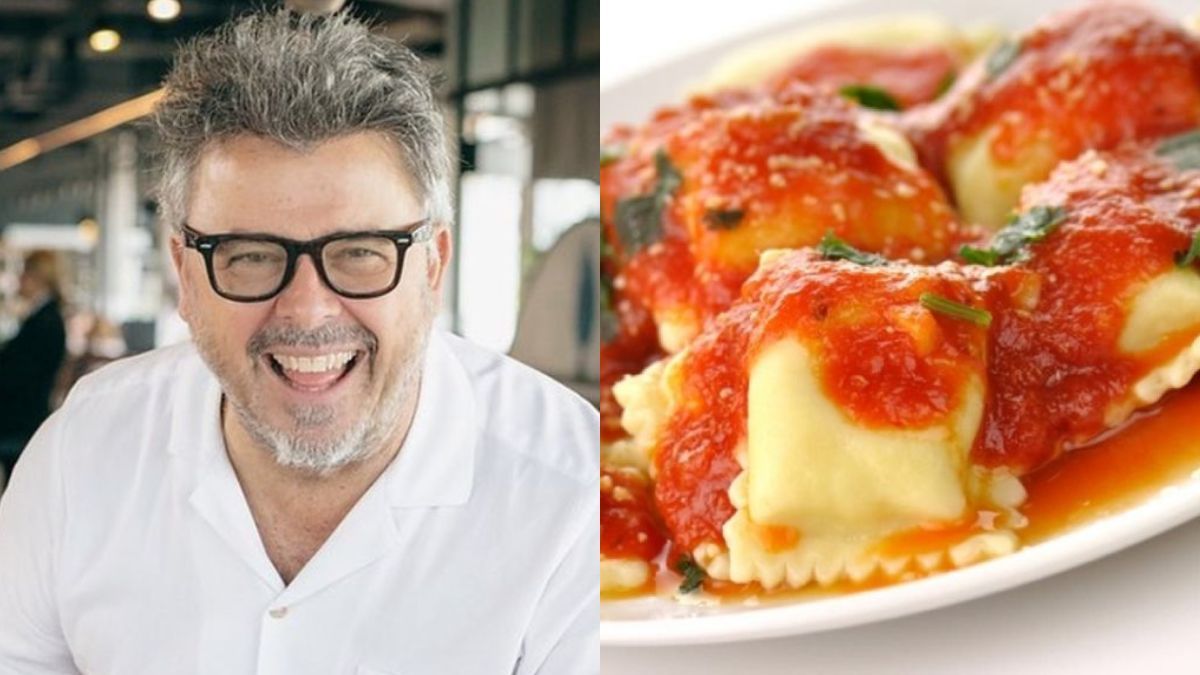 Donato De Santis reveló cuál es su receta de ravioles caseros.