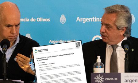 El Gobierno nacional hizo efectiva la medida anunciada por Alberto Fernández, en donde se le quita un porcentaje de la coparticipación a la Ciudad de Buenos Aires para crear un Fondo de Financiación para la provincia. El Gobierno nacional hizo efectiva la medida anunciada por Alberto Fernández, en donde se le quita un porcentaje de la coparticipación a la Ciudad de Buenos Aires para crear un Fondo de Financiación para la provincia.