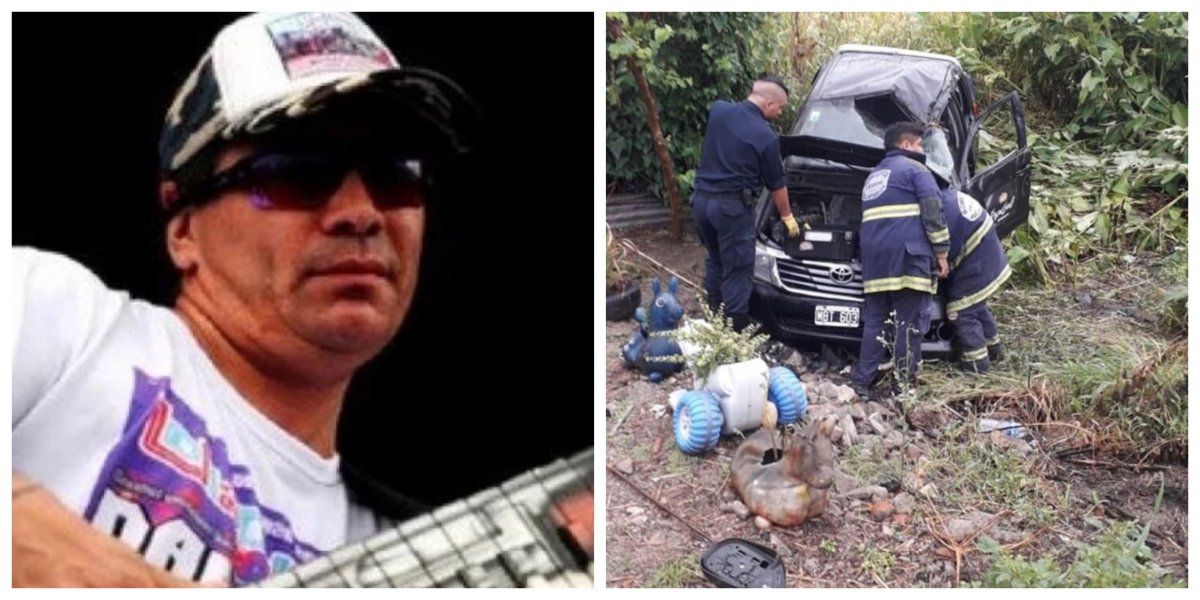 Volcó la camioneta que trasladaba a los integrantes de Damas Gratis: hay tres heridos