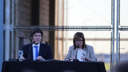 Javier Milei y Patricia Bullrich presentaron el nuevo Código Penal: 