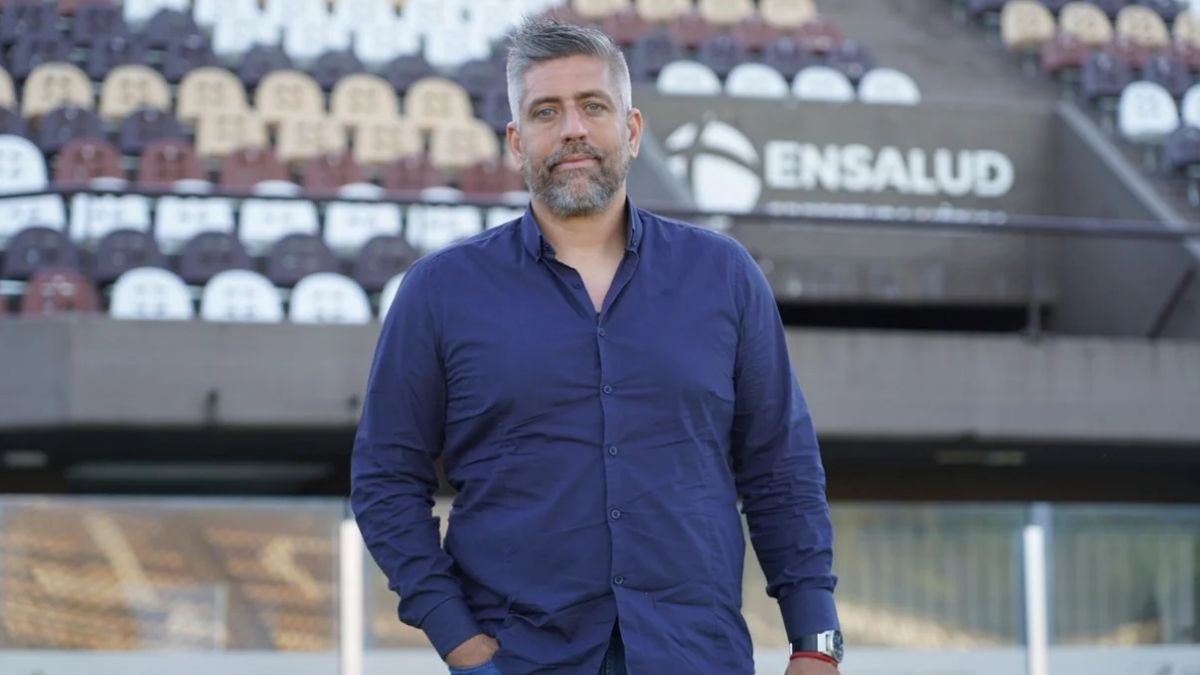 Sebastián Ordoñez, presidente de Platense. Sebastián Ordoñez, presidente de Platense.