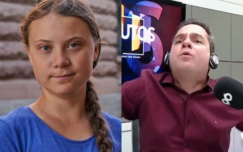 “Necesita sexo”: un locutor brasileño es despedido por insultar en vivo a Greta Thunberg