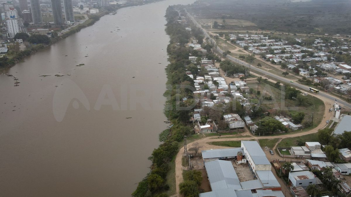 Algunos puntos de las defensas de Alto Verde requieren obras de mantenimiento ante posibles crecidas de los ríos.