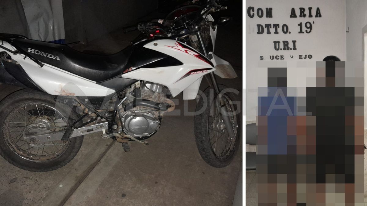 Sauce Viejo: armados se bajaron de la moto, robaron en la heladería, se fugaron y terminaron presos