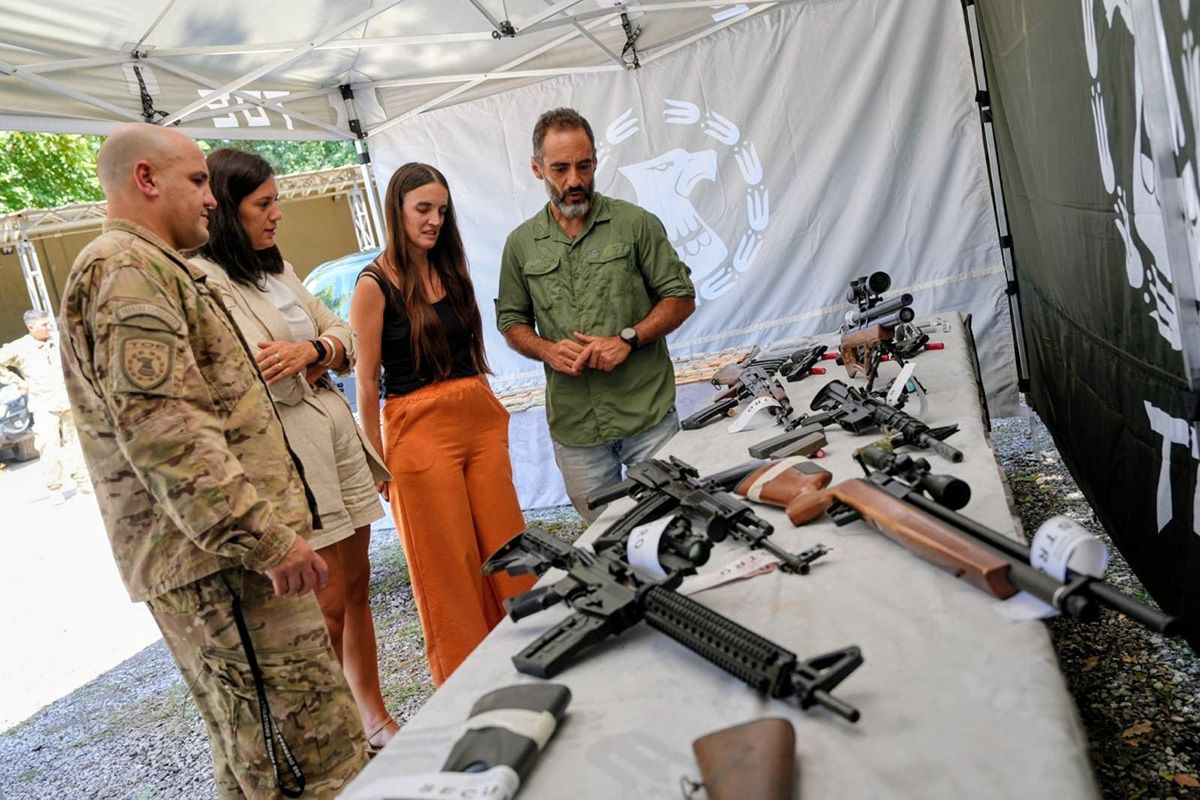 Con detectores de metales