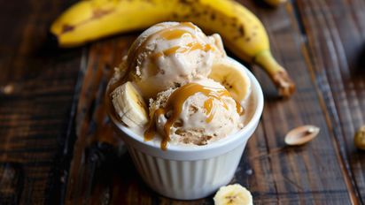 Helado saludable de banana: sin azúcar, económico y listo en minutos