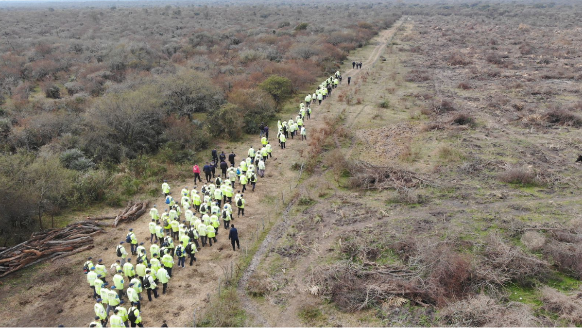 El operativo de búsqueda del jubilado de Santa Clara de Buena Vista, cuenta actualmente con 250 funcionarios.