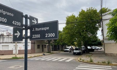 La esquina en donde ocurrió el asalto armado. La esquina en donde ocurrió el asalto armado.