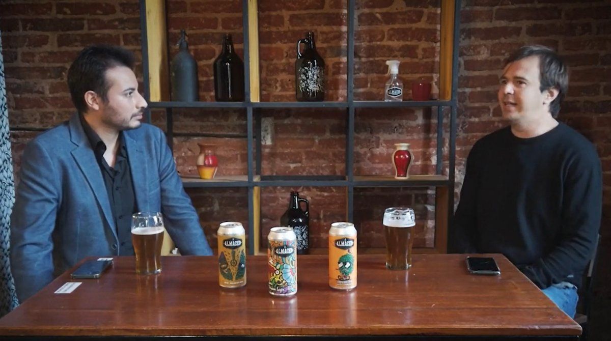 Mario Altamirano y Matías Berlincourt en el primer programa de Claves Digitales.