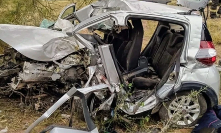 Un hombre de 59 años perdió la vida en un accidente, luego de chocar contra un árbol sobre la ruta nacional Nº 146. Un hombre de 59 años perdió la vida en un accidente, luego de chocar contra un árbol sobre la ruta nacional Nº 146.