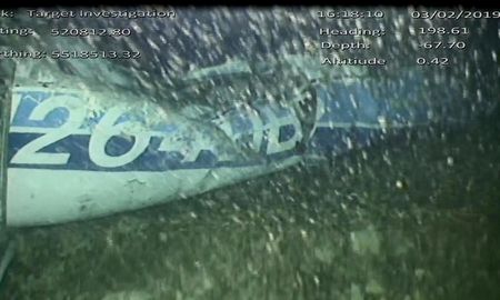 caso emiliano sala: desaparecieron los restos del avion caso emiliano sala: desaparecieron los restos del avion