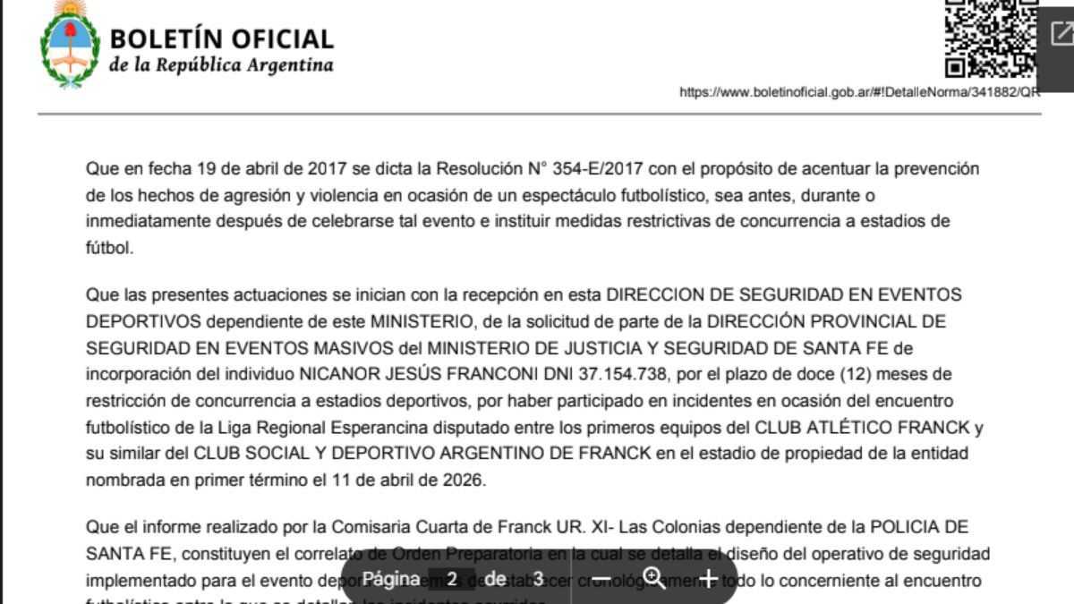 El Boletín Oficial de la Nación. El Boletín Oficial de la Nación.