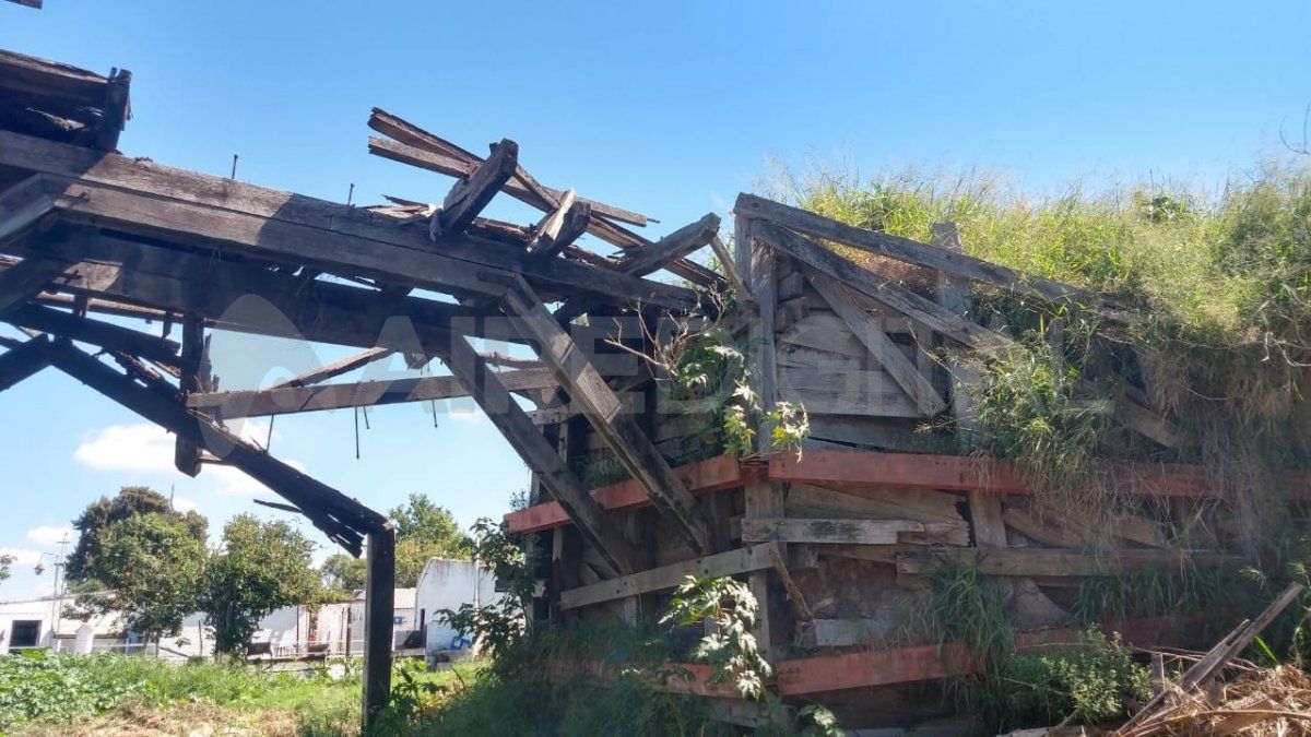 El Puente Palito tiene un estado de deterioro muy avanzado. 