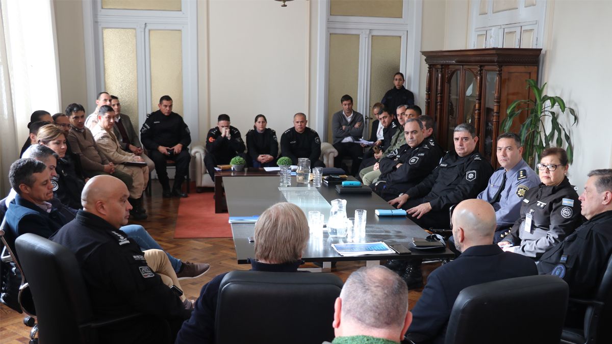 Se realizó en la capital provincial un nuevo encuentro de la mesa de Comando Conjunto.