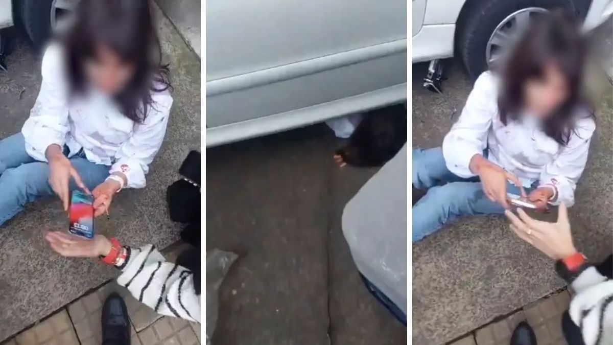 La mujer fue atropellada por su propio auto al olvidar poner el freno de mano en La Plata.