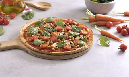 como hacer pizza vegana, la receta saludable del dia como hacer pizza vegana, la receta saludable del dia