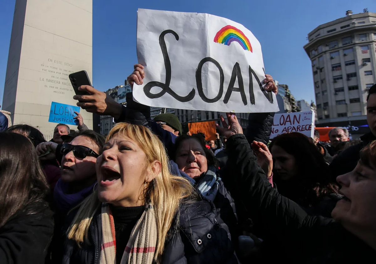 Protesta en el Obelisco. Fotografía: Agencia Noticias Argentinas / DANIEL VIDES Protesta en el Obelisco. Fotografía: Agencia Noticias Argentinas / DANIEL VIDES
