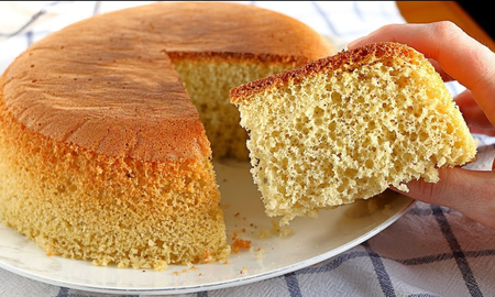 Bizcochuelo esponjoso: la receta sencilla y barata para hacer en casa Bizcochuelo esponjoso: la receta sencilla y barata para hacer en casa