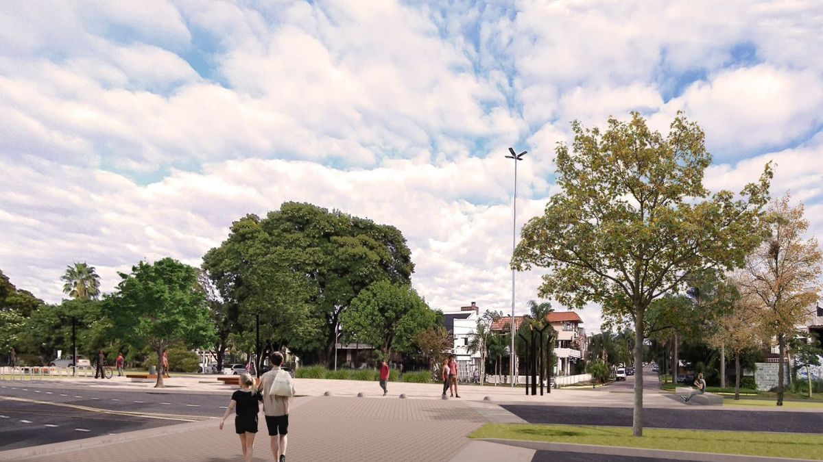 Continúan los trabajos para poner en valor Avenida 7 Jefes en la Costanera. Continúan los trabajos para poner en valor Avenida 7 Jefes en la Costanera.