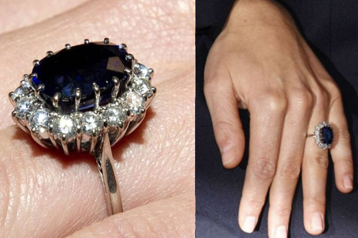 Kate a&uacute;n luce su anillo.