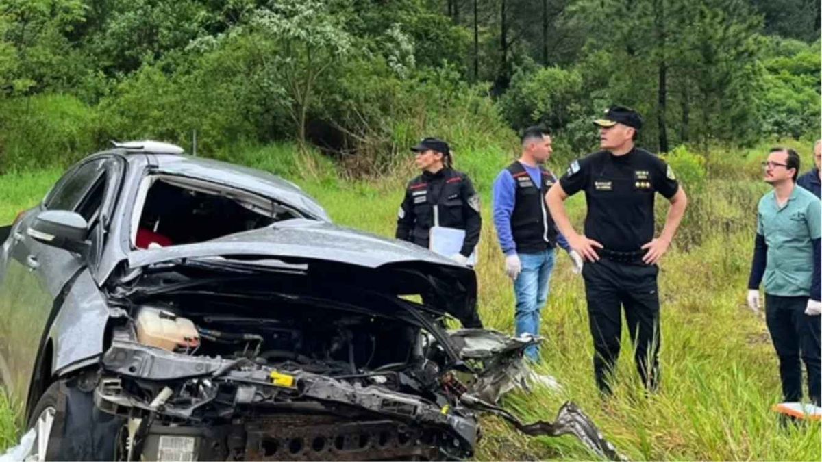 El accidente ocurrió sobre la Ruta Nacional 14