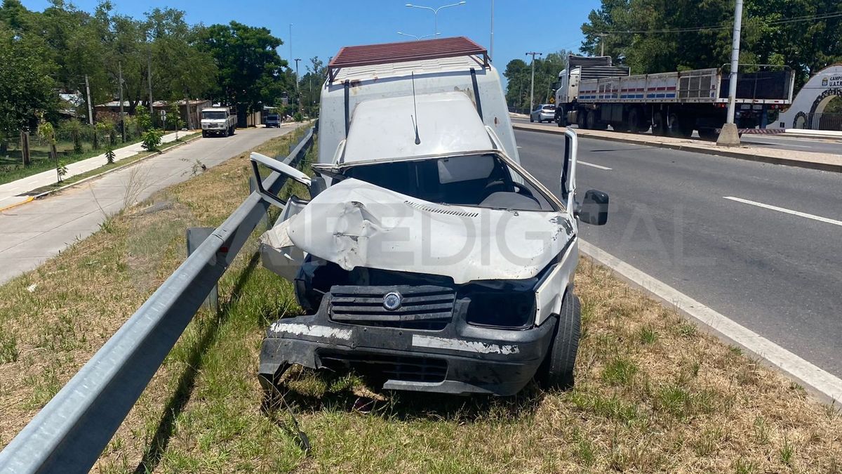 Accidente en la Ruta N°1