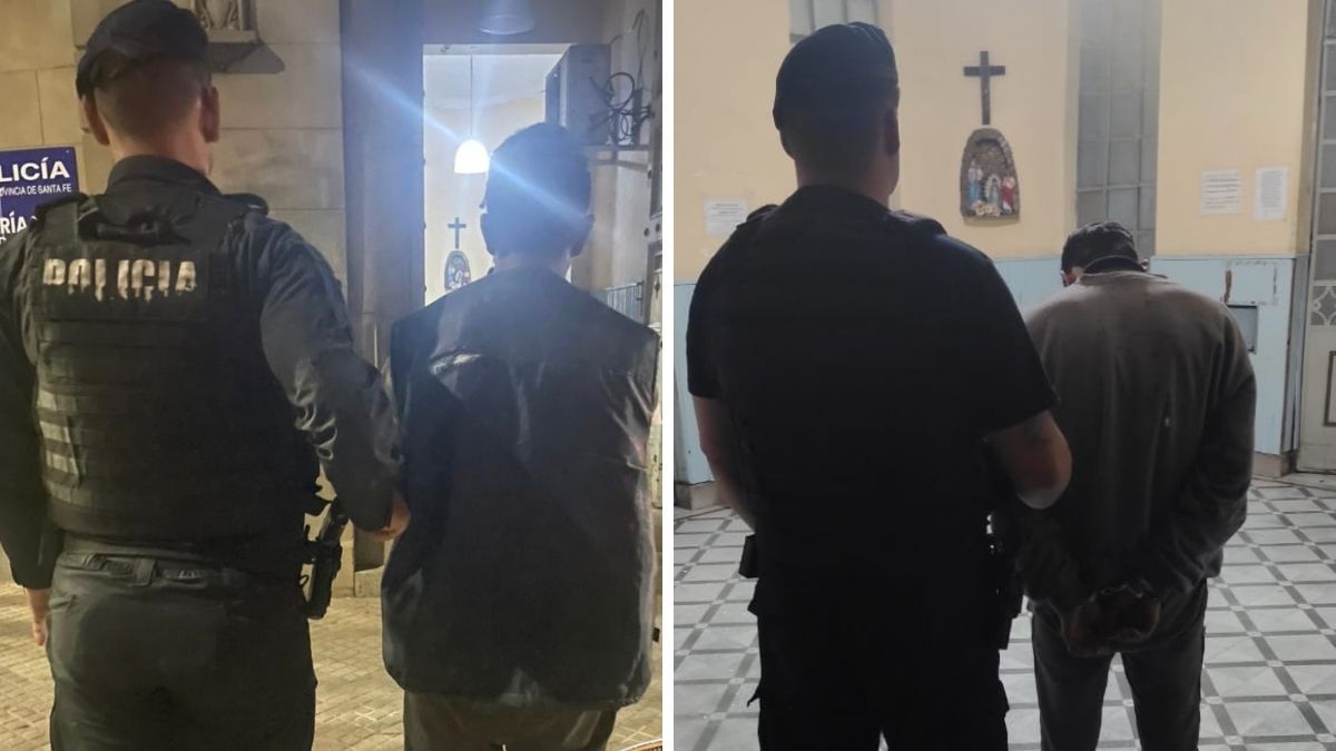 Dos hombres detenidos tras el robo en la zapatería. La policía recuperó las zapatillas. Dos hombres detenidos tras el robo en la zapatería. La policía recuperó las zapatillas.