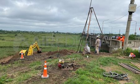 El nuevo Puente Santa Fe - Santo Tomé avanza a buen ritmo, confirmaron desde Vialidad. El nuevo Puente Santa Fe - Santo Tomé avanza a buen ritmo, confirmaron desde Vialidad.