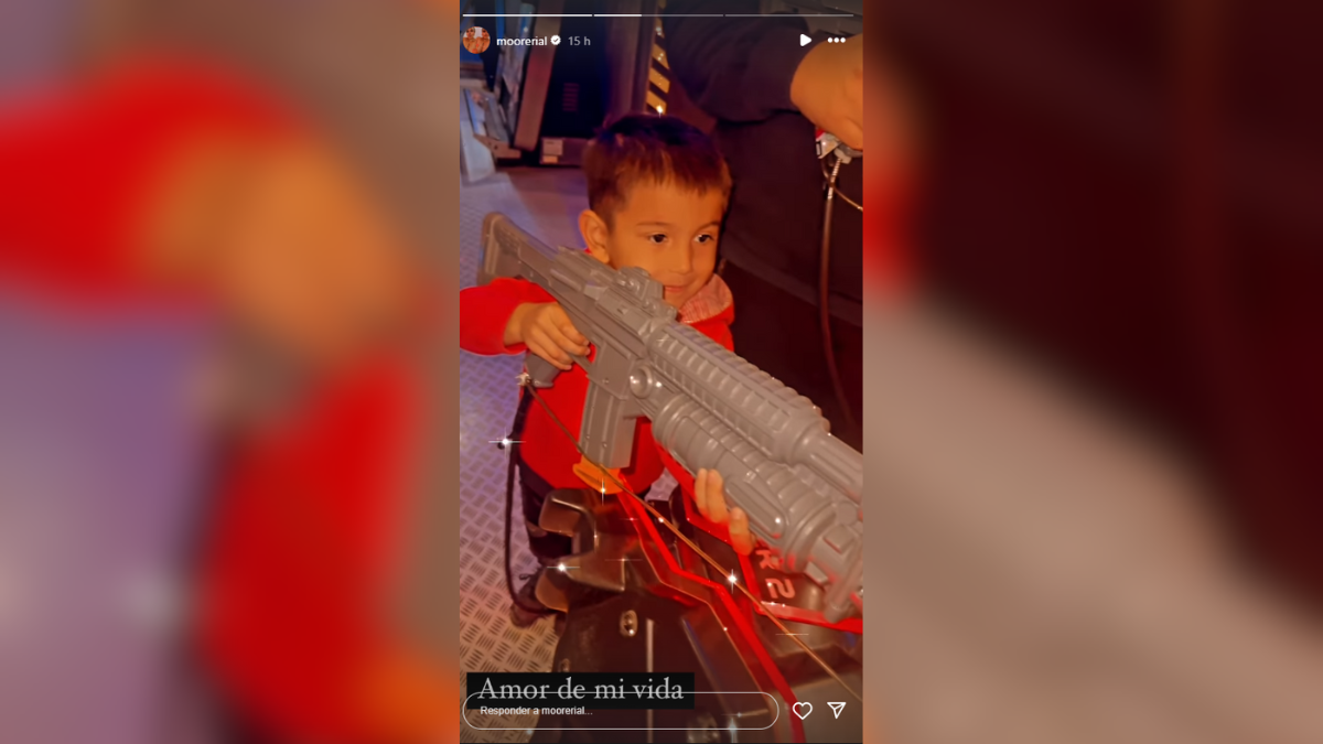 Francesco Ambrosioni, el primer hijo de More Rial. Francesco Ambrosioni, el primer hijo de More Rial.