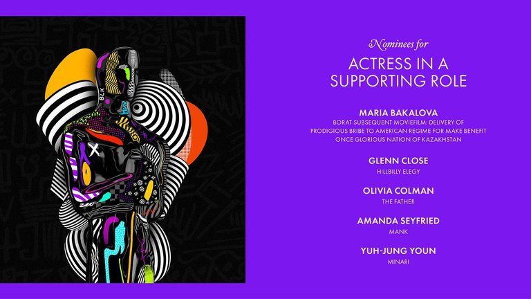 Mejor actriz de reparto.