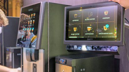 La cafetera de Irisbond se robó todas las miradas en el MWC 2021.