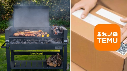 Una santafesina compró una parrilla por Temu para hacer asados y el resultado se volvió viral