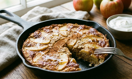El desayuno viral con manzana que parece un postre pero es súper sano: sin harina ni horno El desayuno viral con manzana que parece un postre pero es súper sano: sin harina ni horno